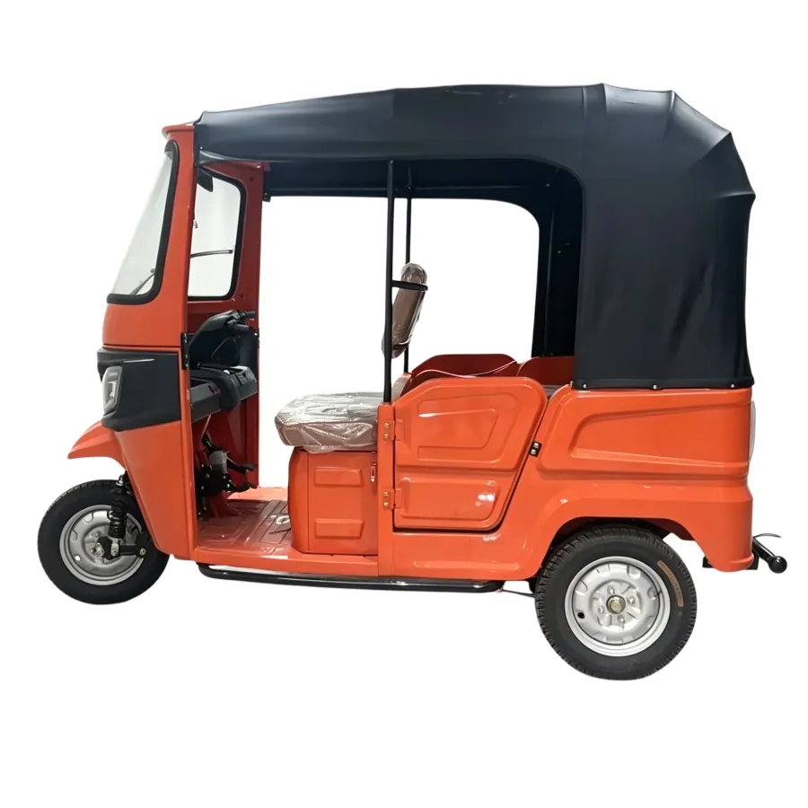 Modern Electric Three-Row Tuk-Tuk Adult Cargo Motor Auto Rickshaw Tricycle for Urban Use - detail 7