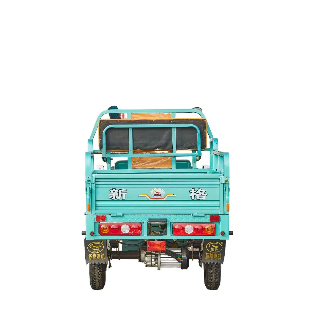 Heavy-Duty Electric Cargo Farming Tricycle with Hydraulic Lift Three-Wheels Motorcycle - Image 6