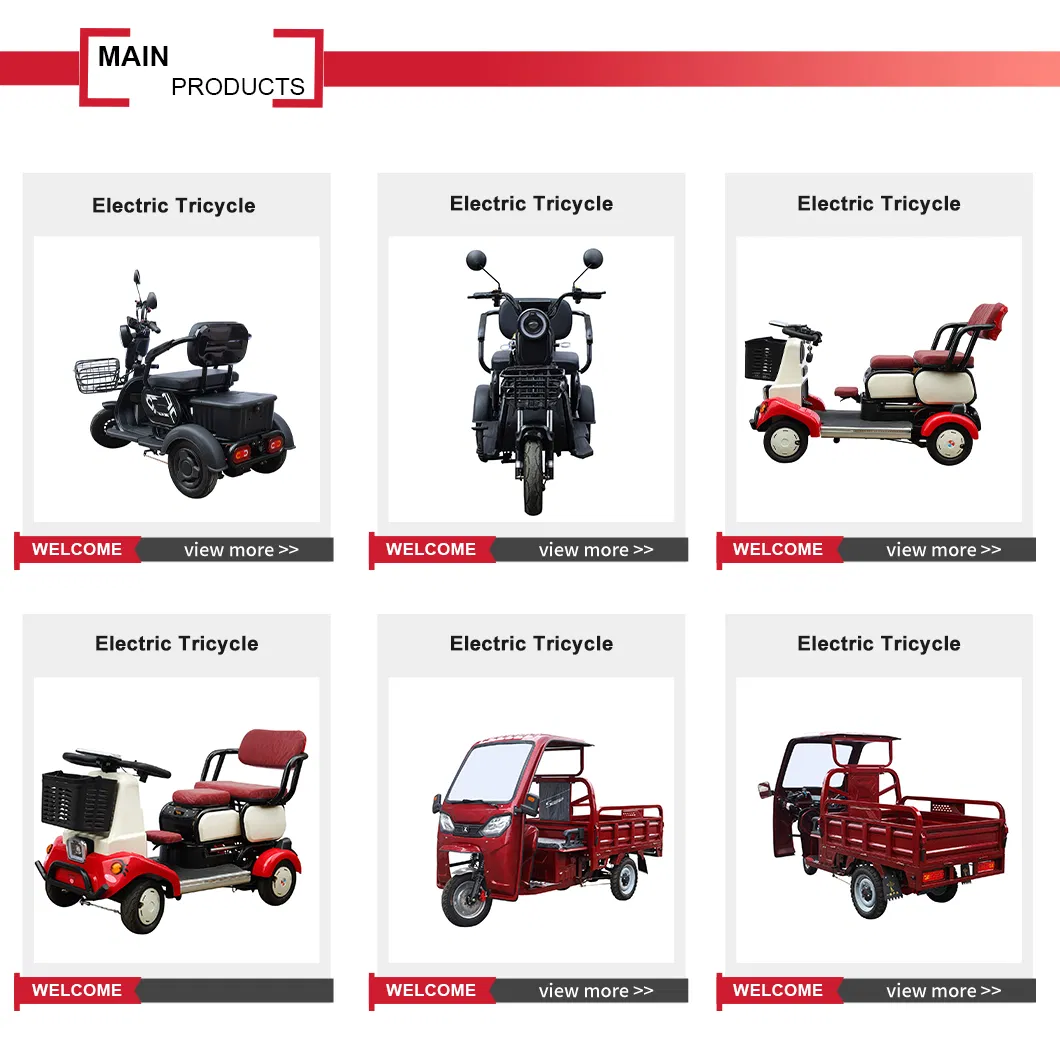 6-8h Charging Times Quiet Motor Low Noise High Speed Electric Cargo Motor Tricycle for Residential Farm Areas - detail 2