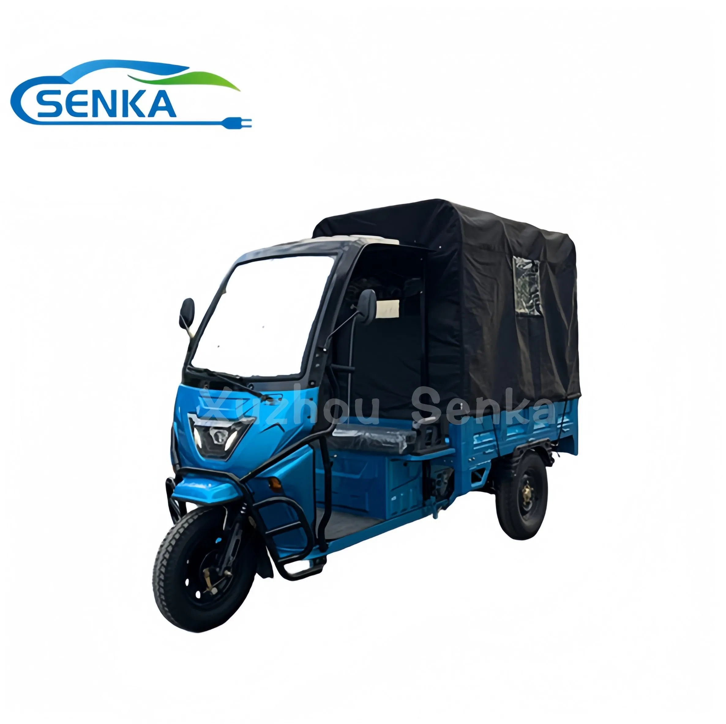 Senka Cheap Electric 3 Wheel Open Body Motorcycle Mining Good Quality Underground Cargo Tricycle 1500kg Capacity - Image 5
