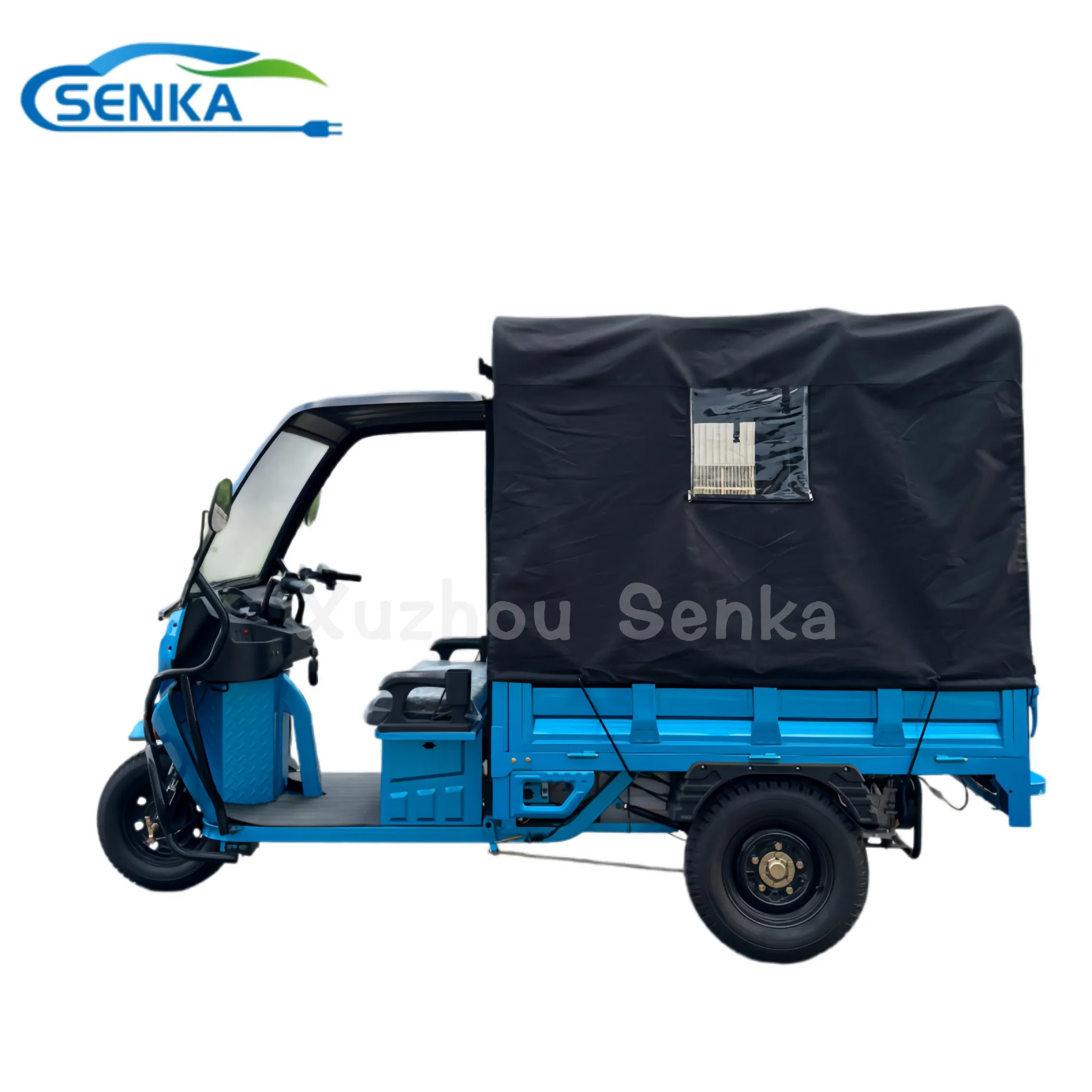 Senka Cheap Electric 3 Wheel Open Body Motorcycle Mining Good Quality Underground Cargo Tricycle 1500kg Capacity - Image 6