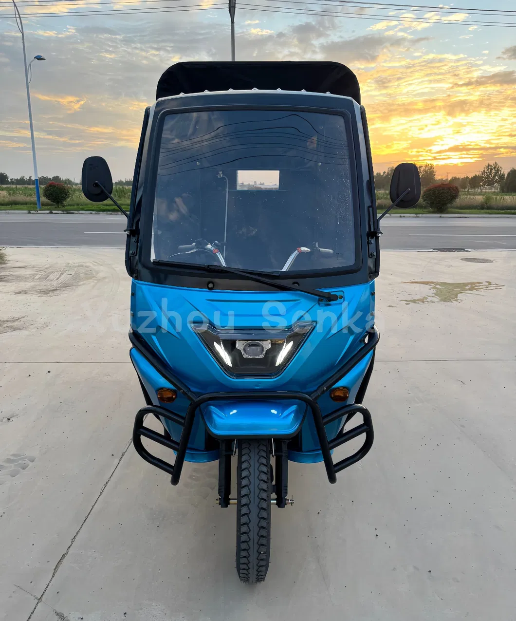 Senka Cheap Electric 3 Wheel Open Body Motorcycle Mining Good Quality Underground Cargo Tricycle 1500kg Capacity - detail 5