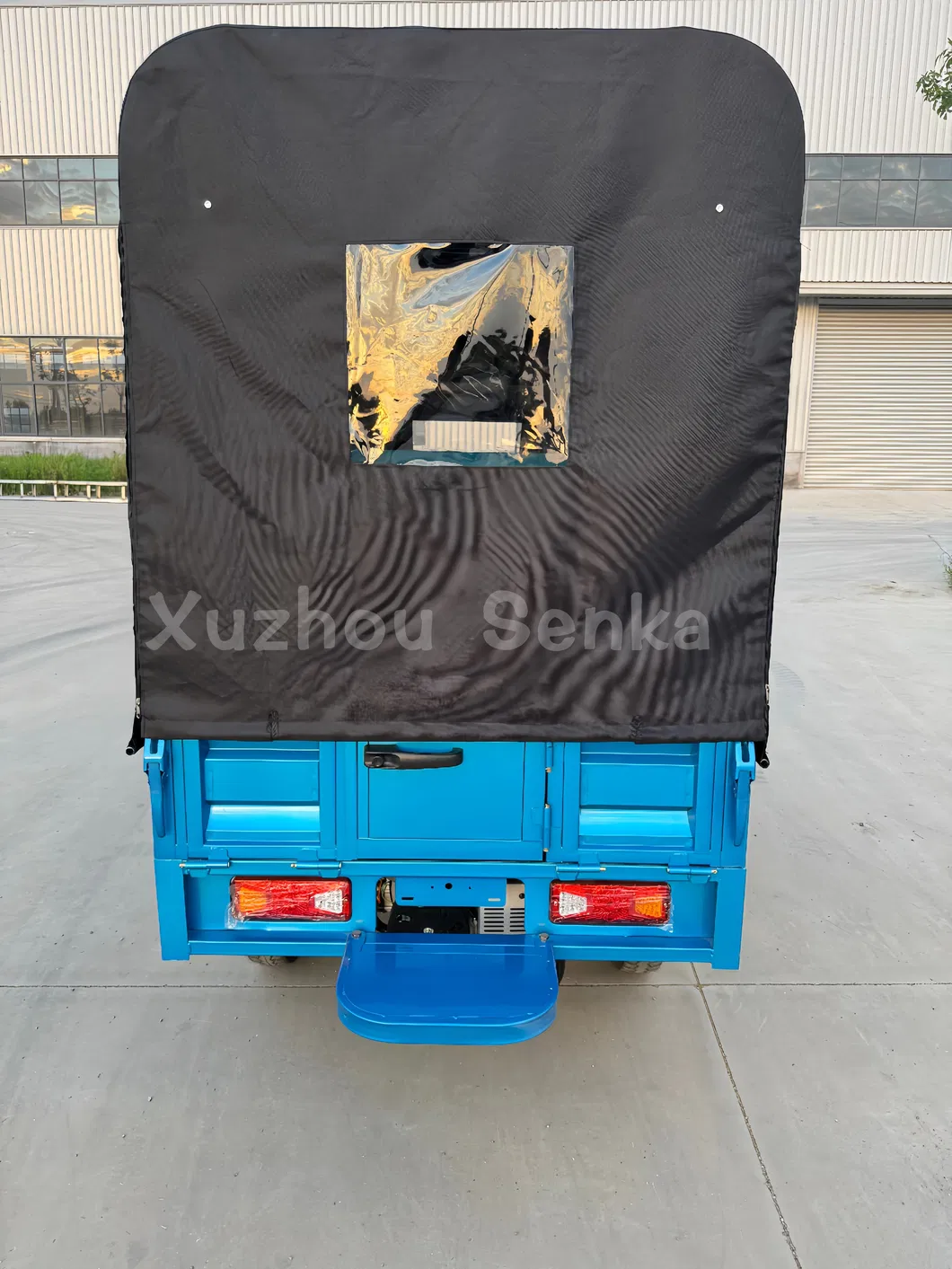 Senka Cheap Electric 3 Wheel Open Body Motorcycle Mining Good Quality Underground Cargo Tricycle 1500kg Capacity - detail 8
