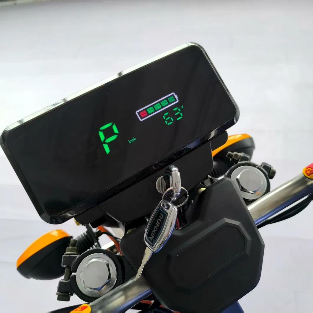Open Body 1.5m 1500W Power 60V Voltage Iron Steel Material Cargo Drum Brake Iron Material Passengers Trike Electric Tricycle - detail 3