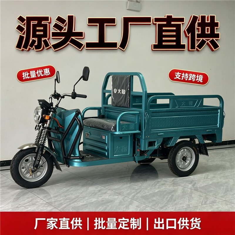 Durable Electric Cargo Tricycle 3 Wheel Delivery Vehicle Load Carrier - Image 4