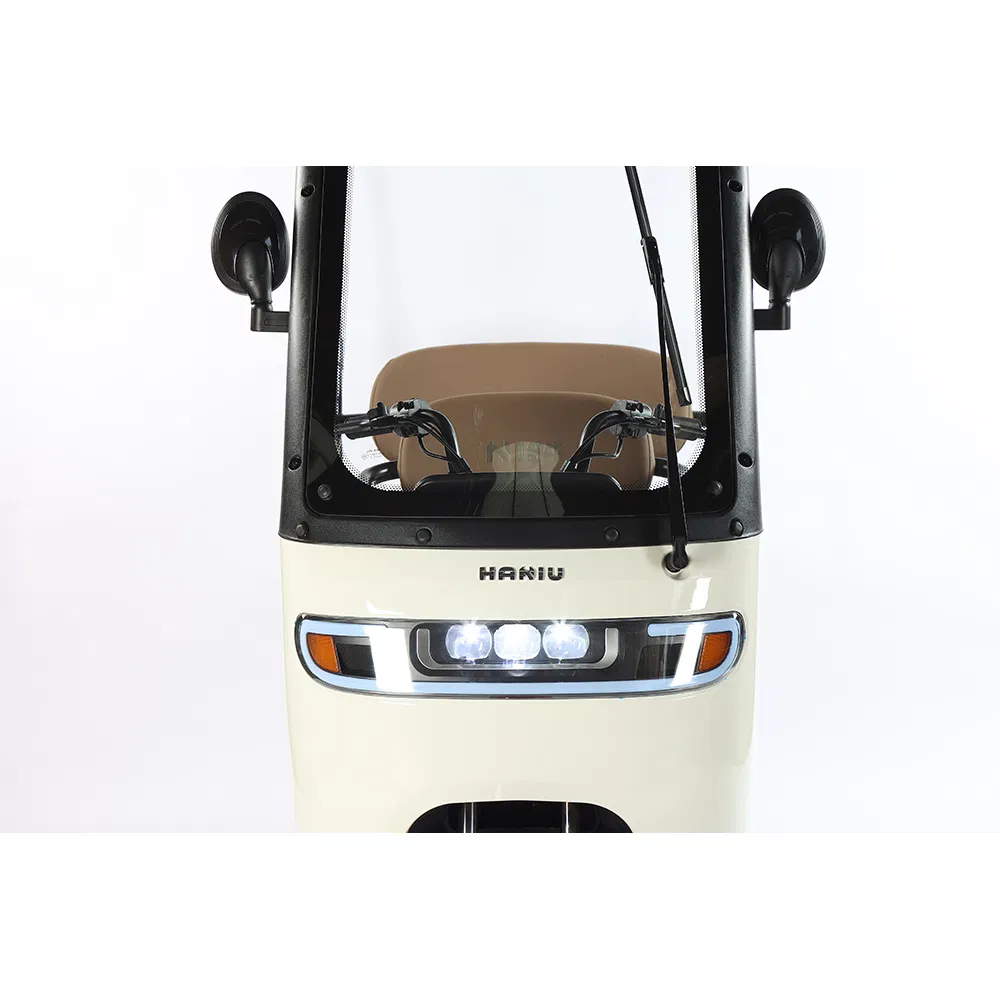 3 Wheel Electric Motorcycle Tricycle with Drive Cabin Electric Scooter Colosed with Passenger Seat Cargo Tricycle for Adults Factory Wholsale Supply Tuk Tuk - detail 12