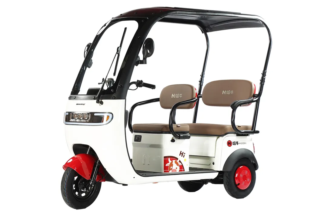 3 Wheel Electric Motorcycle Tricycle with Drive Cabin Electric Scooter Colosed with Passenger Seat Cargo Tricycle for Adults Factory Wholsale Supply Tuk Tuk - detail 5