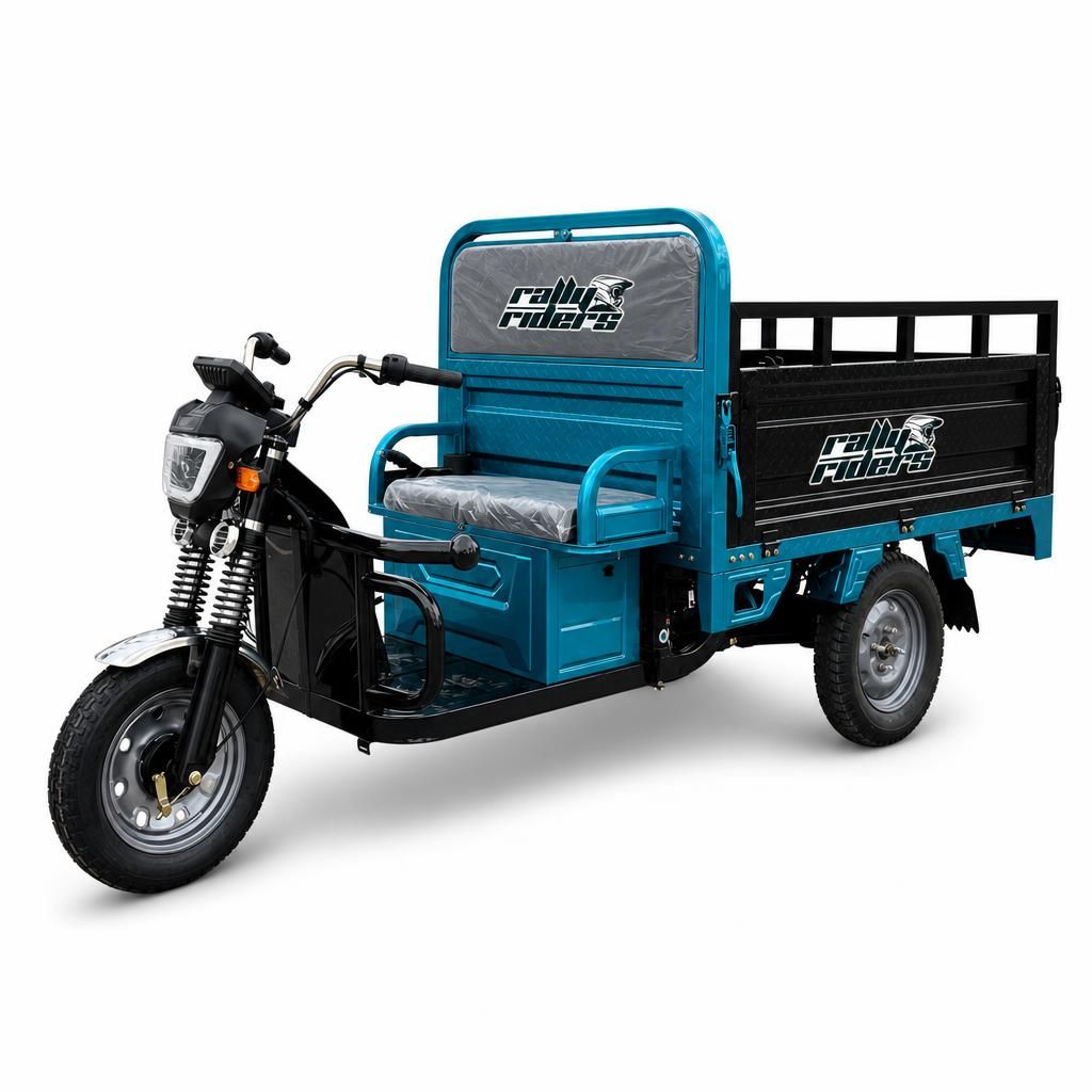 Heavy-Duty Hydraulic Shock Electric Tricycle for Cargo Transport