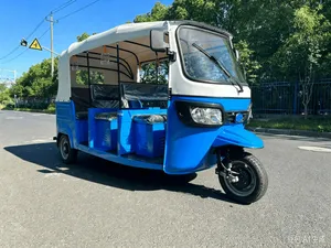 8 Seats Electric Passenger Tricycle with Multi-Use Rear Cargo Box - detail 13