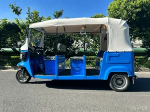 8 Seats Electric Passenger Tricycle with Multi-Use Rear Cargo Box - detail 15