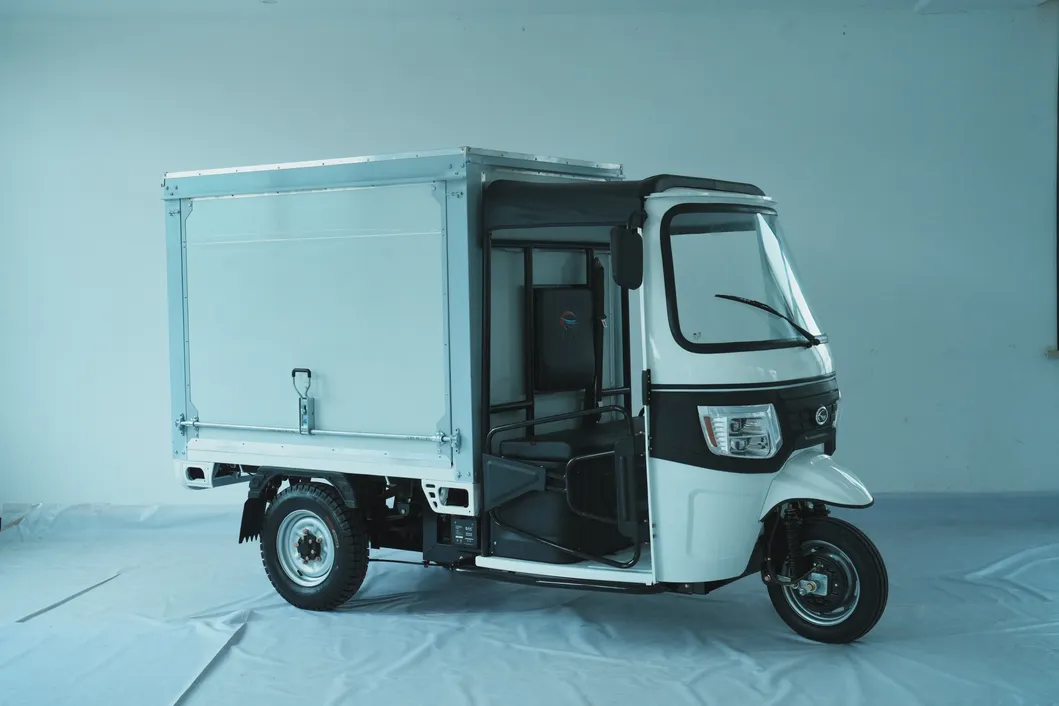 New Electric Tricycle for Adult Food-Delivery Cargo Tricycle Commercial-Express-Delivery Motorcycle - detail 3