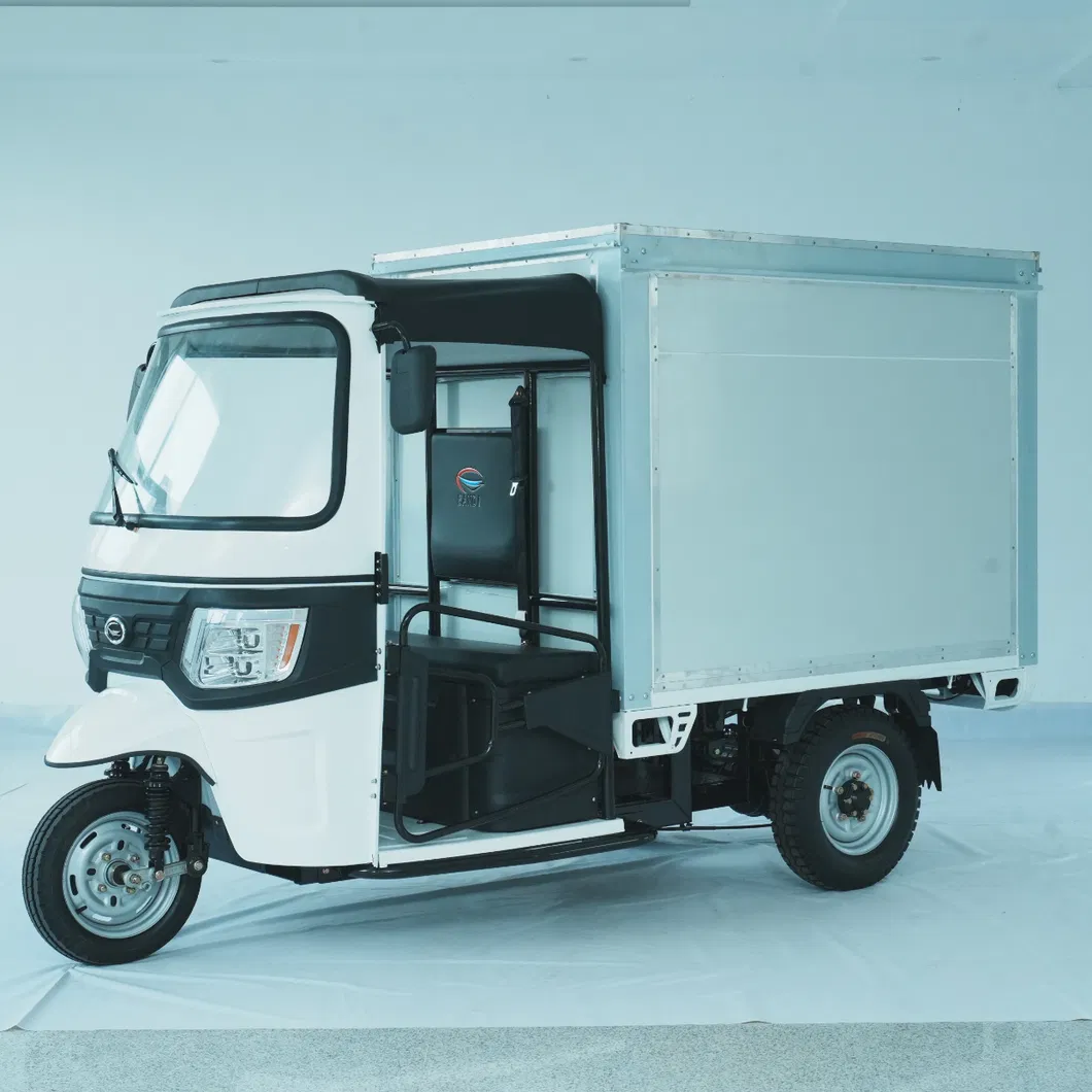 New Electric Tricycle for Adult Food-Delivery Cargo Tricycle Commercial-Express-Delivery Motorcycle - detail 4