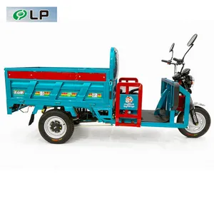 Anti Slip Cold Rolled Steel Passenger Cargo Long-Range Enclosed Electric Tricycle - detail 19