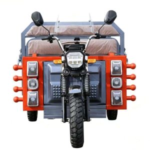 Heavy Duty Cargo Electric Tricycle Engineering Agricultural Cargo Tricycle High Powered Cargo Three Wheeled Motorcycle