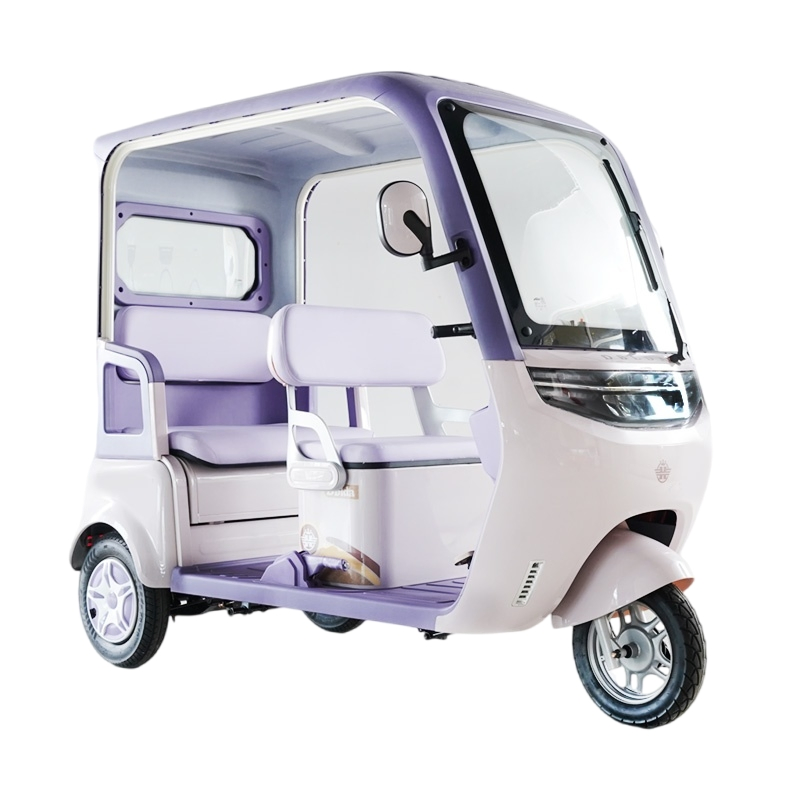 60V Electric Cargo Trike with Removable Rain Cover and Safety Wipers Electric Vehicle Tricycle - Image 6