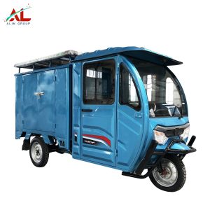 New Delivery Tricycle Al-X8 Cargo Electric Tricycle 35km/H Low Speed with Cabin