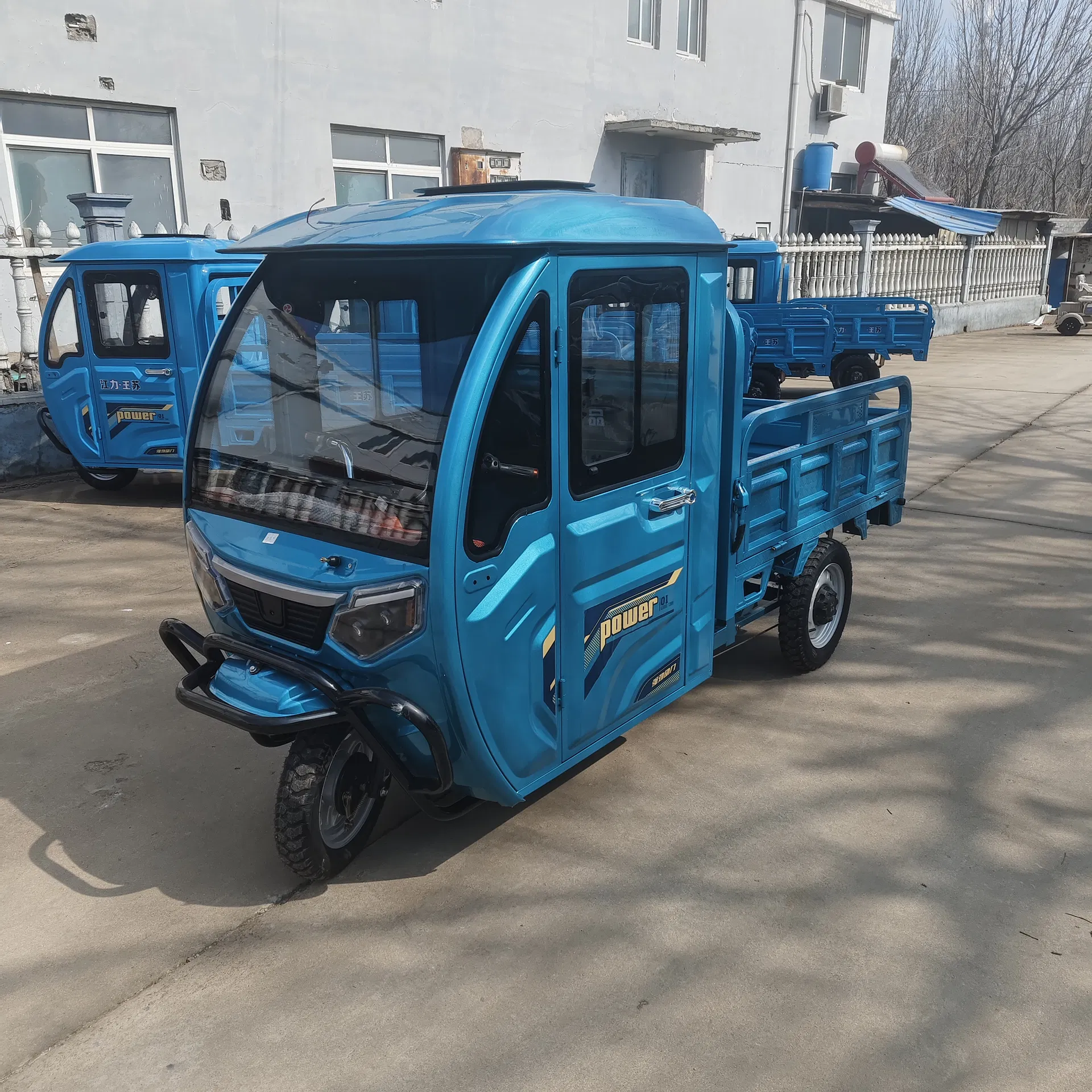 Electric Cargo Tricycle with Roof for Middle East Delivery Service - detail 1
