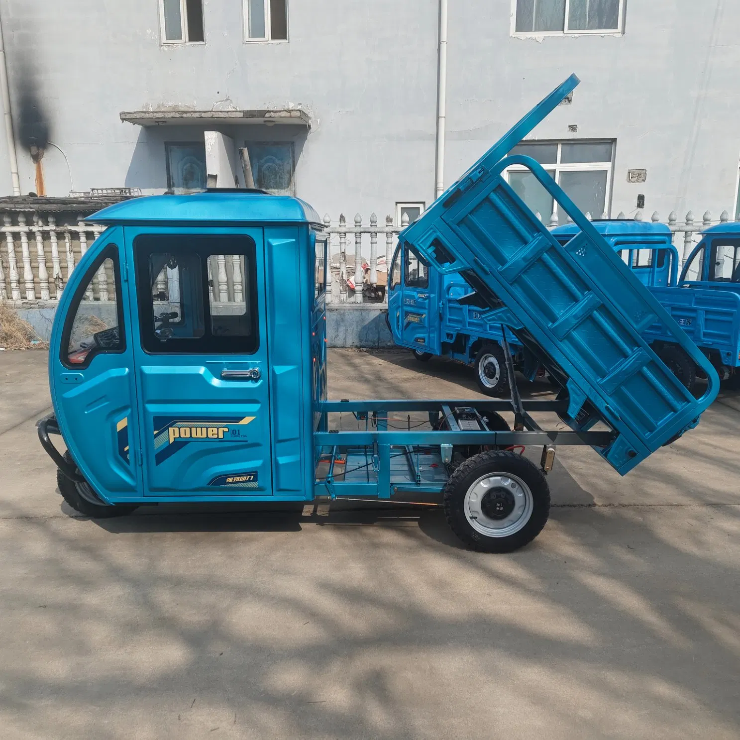 Electric Cargo Tricycle with Roof for Middle East Delivery Service - detail 5