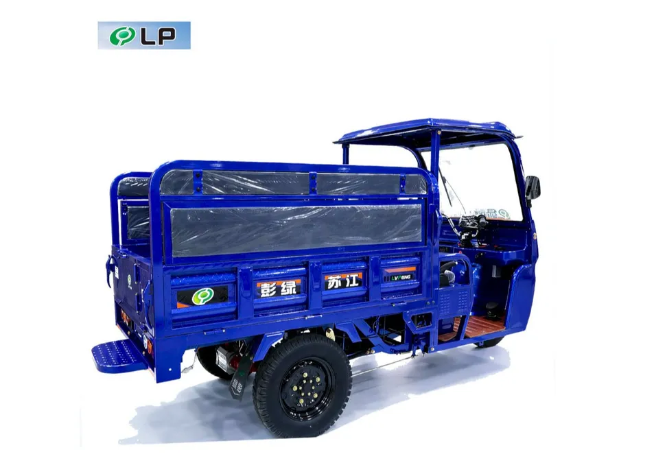 Long Battery Life Shock Absorption Electric Passenger Cargo Tricycle - detail 3