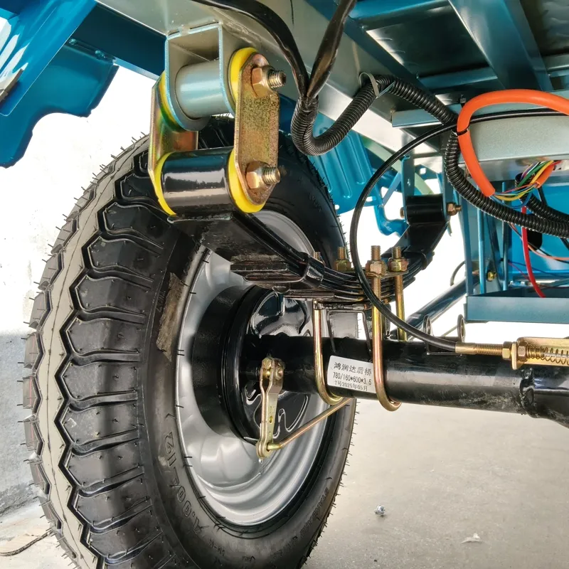 Dual Use Tricycle: Affordable Electric Solution for Cargo and Passengers - detail 16