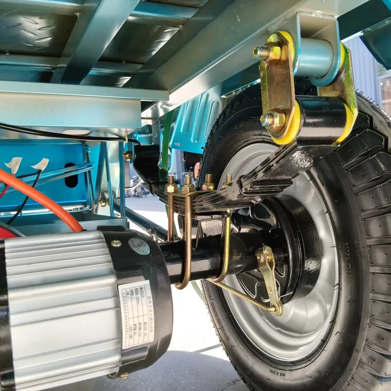 Dual Use Tricycle: Affordable Electric Solution for Cargo and Passengers - detail 5