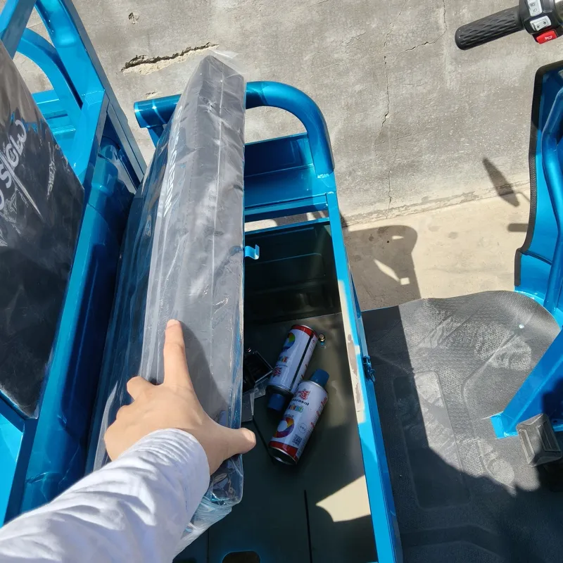 Dual Use Tricycle: Affordable Electric Solution for Cargo and Passengers - detail 8