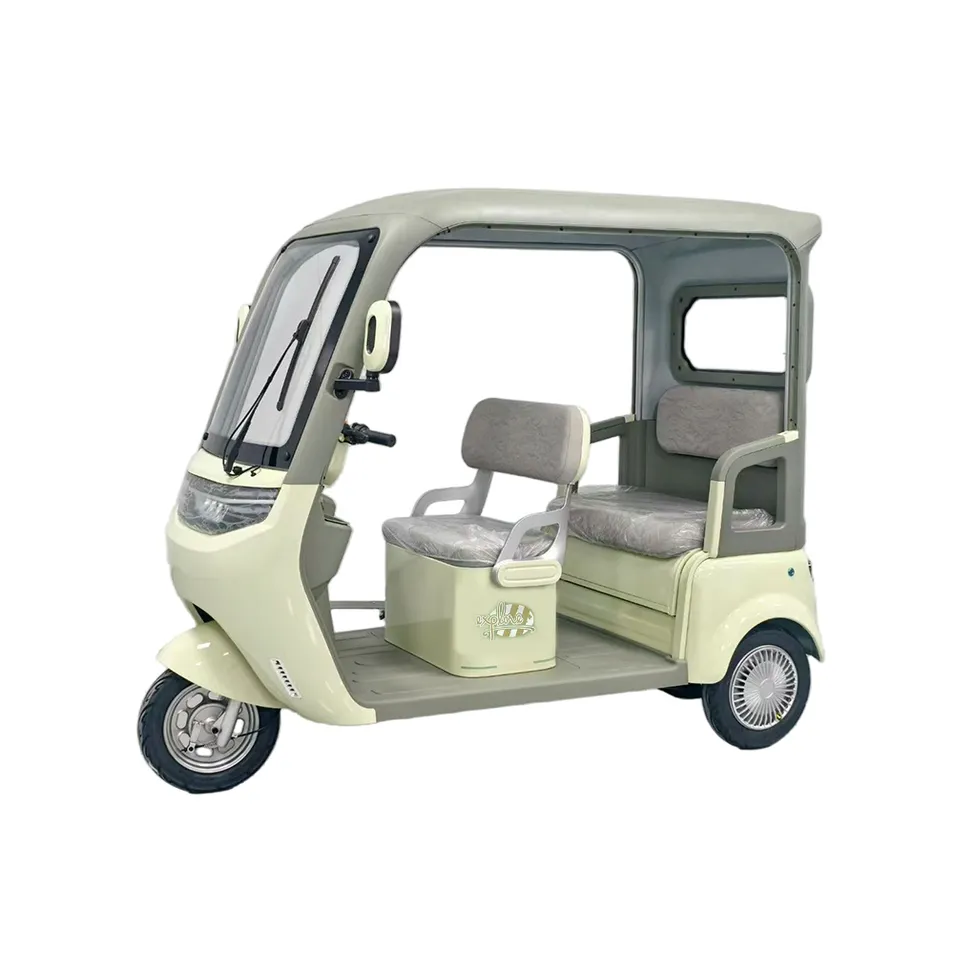 Colorful Quality 1000W Electric Tricycle for Adult Passenger and Cargo Three Wheel 60V-72V New Design Electric Tricycle - detail 11