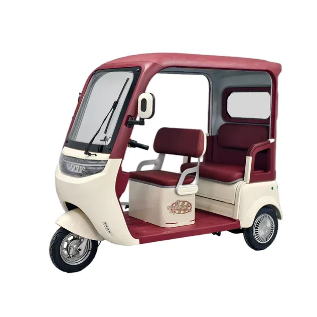 Colorful Quality 1000W Electric Tricycle for Adult Passenger and Cargo Three Wheel 60V-72V New Design Electric Tricycle - detail 3