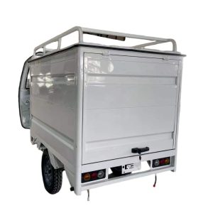 Reliable Heavy-Duty Electric Tricycle 3 Wheel Motor Tricycle 1.5m Closed Cargo Box Logistic Delivery Tricycle