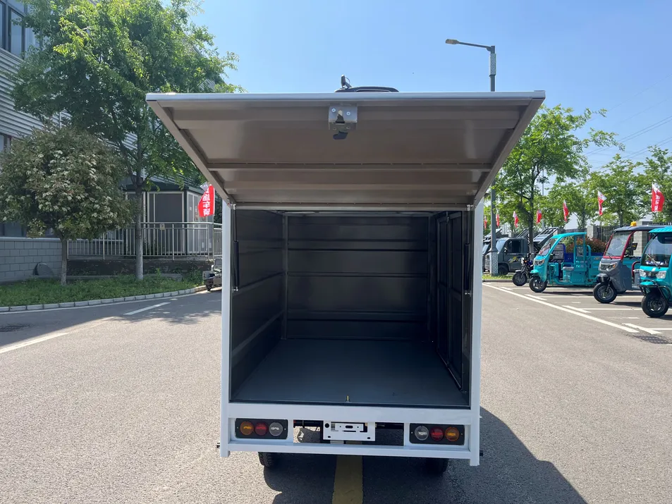 Reliable Heavy-Duty Electric Tricycle 3 Wheel Motor Tricycle 1.5m Closed Cargo Box Logistic Delivery Tricycle - detail 9