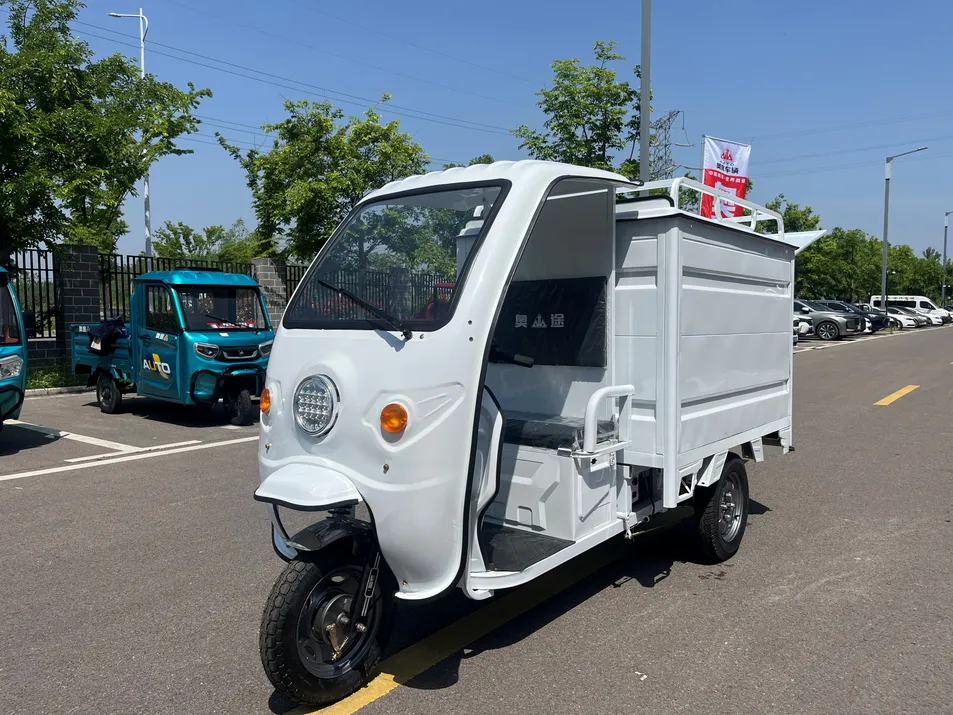 Reliable Heavy-Duty Electric Tricycle 3 Wheel Motor Tricycle 1.5m Closed Cargo Box Logistic Delivery Tricycle - detail 10