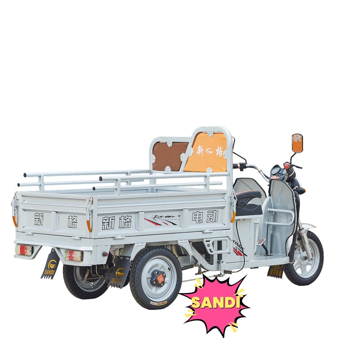 Well Sell Electric Truck Cargo Tricycle with Three Wheel Cargo Motorcycles