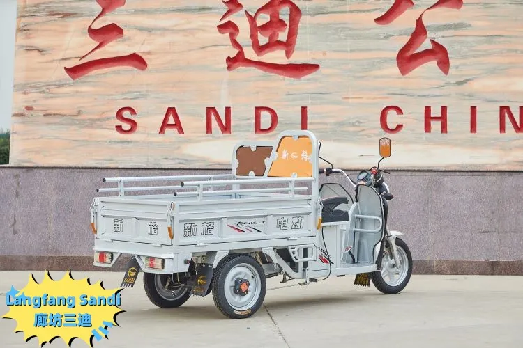 Well Sell Electric Truck Cargo Tricycle with Three Wheel Cargo Motorcycles - detail 3