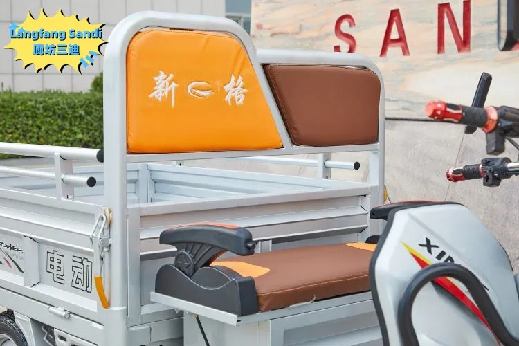 Well Sell Electric Truck Cargo Tricycle with Three Wheel Cargo Motorcycles - detail 6