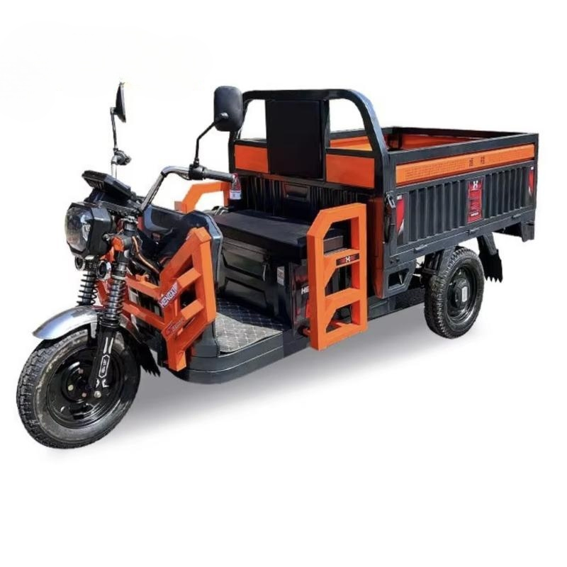 Competitive Price Wholesale 1500W Powerful Motorcycle with Permanent Magnet Synchronous 500kg Payload Electric Cargo Tricycle - Image 3
