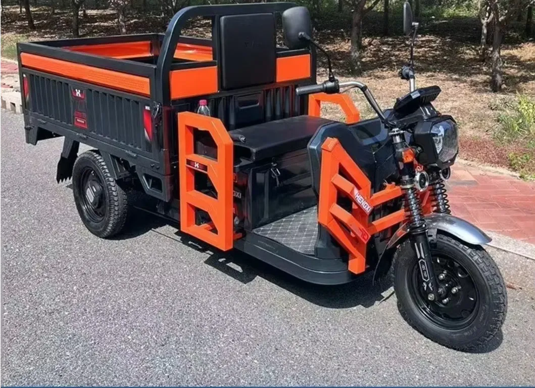 Competitive Price Wholesale 1500W Powerful Motorcycle with Permanent Magnet Synchronous 500kg Payload Electric Cargo Tricycle - detail 3