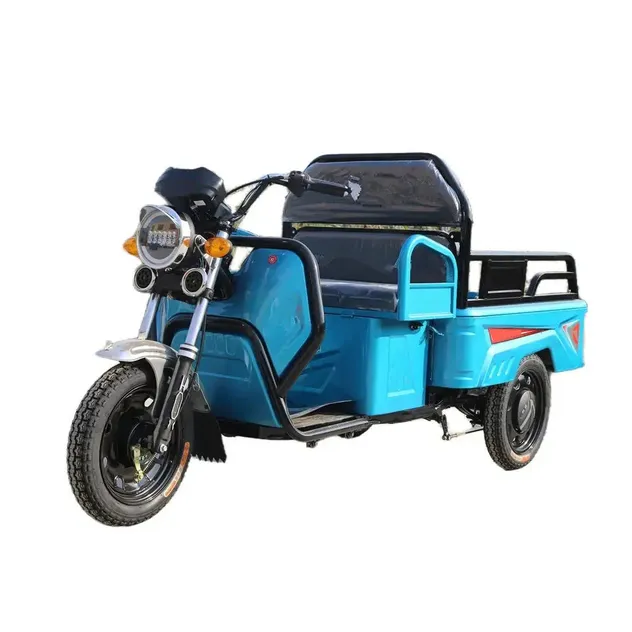 Factory Supply Electric Bike Tricycle 1500W 60V 72V CKD SKD Electric Cargo Tricycle for Sale - detail 5
