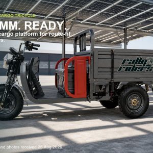 Electric Cargo Tricycle with 1.5m Cargo Box for Rural Supply Transport