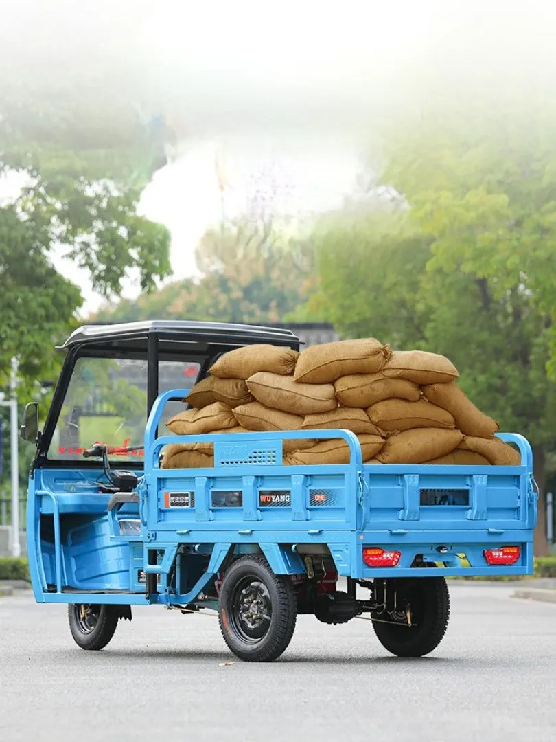 Keyu Best Value 1.6m Electric Cargo Tricycle Open Cabin for Freightage - detail 1