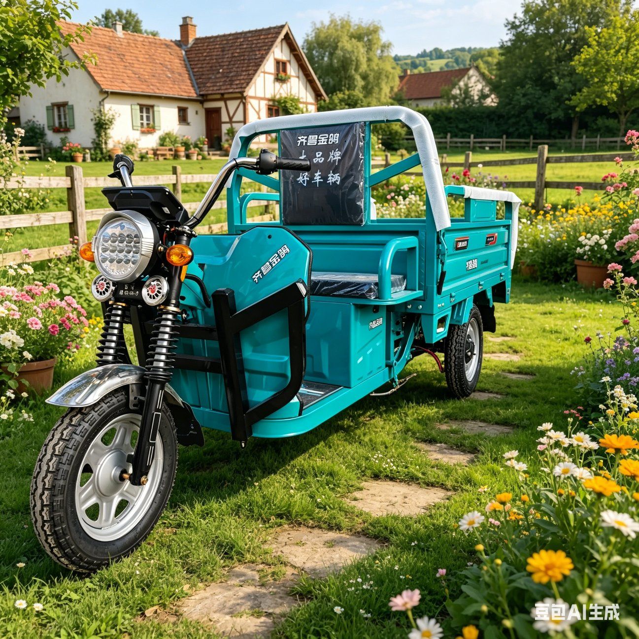 CCC Certified Heavy Duty Electric Cargo Tricycle for Farm Delivery