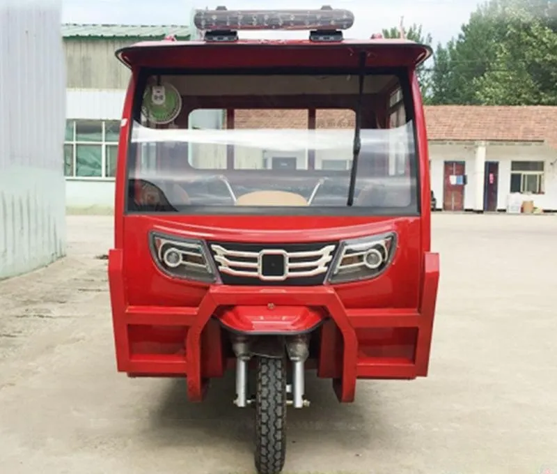 Cheap Reliable High-Efficiency Enclosed Cabin Farm Electric Cargo Carry Tricycles Pickup Truck with Customizable Hydraulic Dump - detail 7