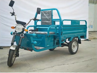 Personalizable 1000W Partially Covered Heavy Duty Electric Cargo Tricycle Ideal for Heavy Load Hauling Routine Needs - Image 3