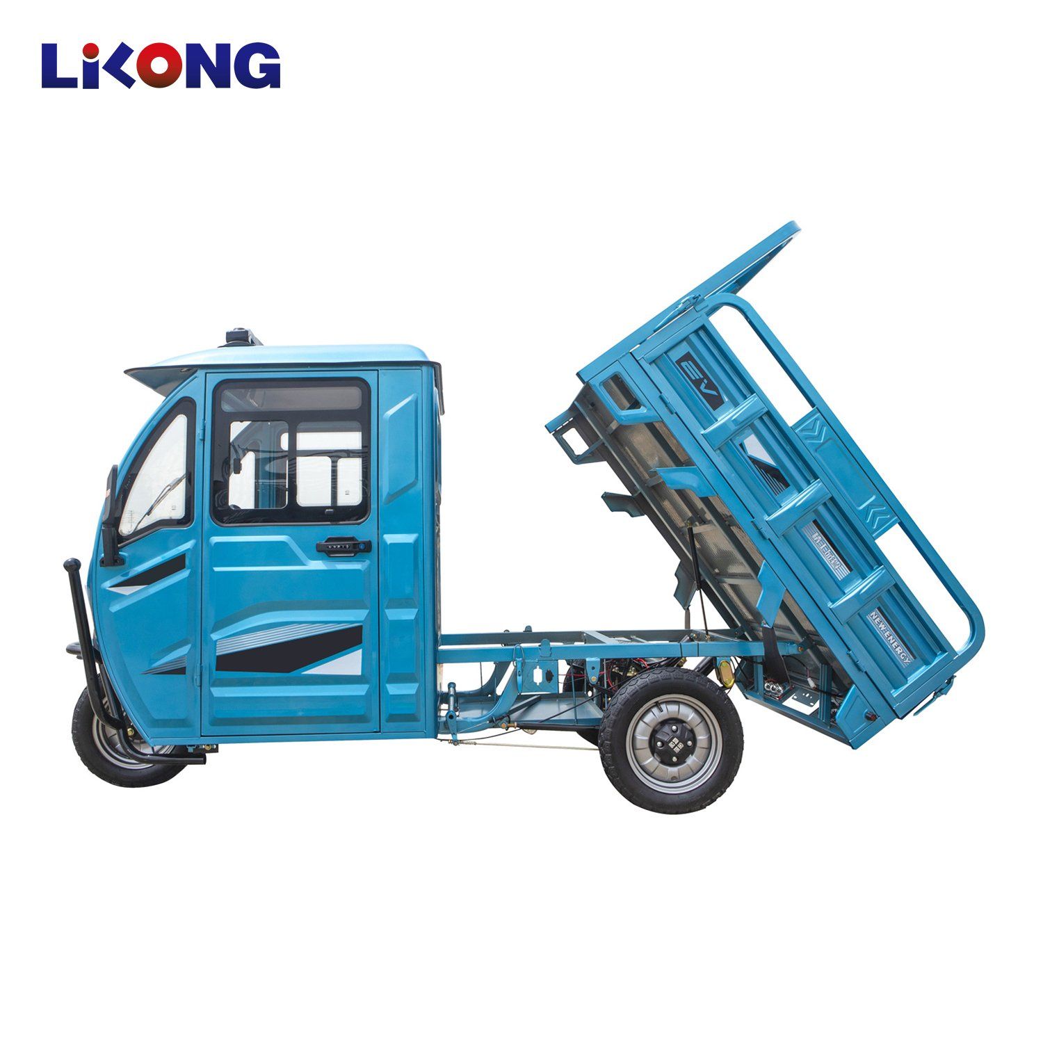 Popular in Pakistan New 3 Wheels High Speed Electric Tricycle with Big Cargo Box