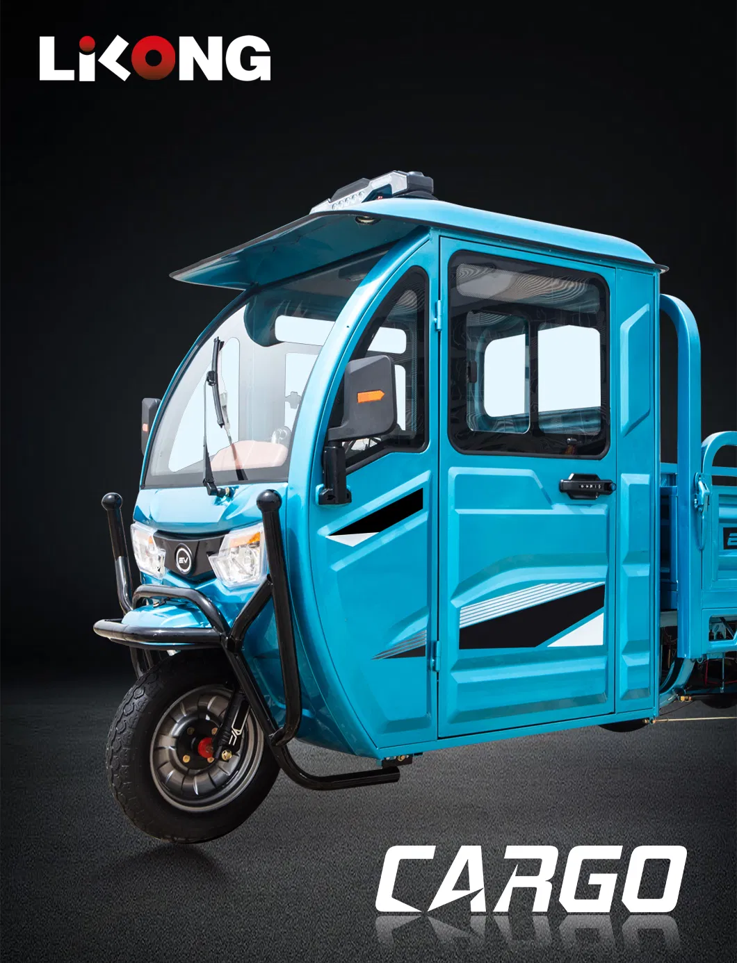 Popular in Pakistan New 3 Wheels High Speed Electric Tricycle with Big Cargo Box - detail 1