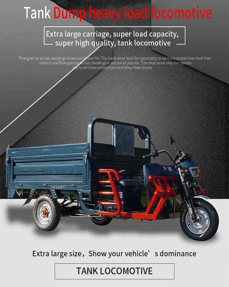 Affordable Adult Electric Cargo Tricycle for Safe Transport - detail 3