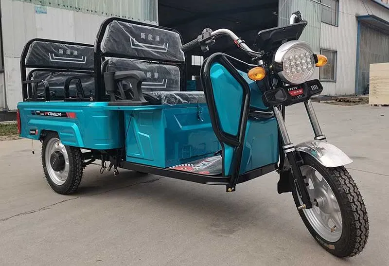 Adult Three Wheel Cargo Best Electric Tricycle Car Trike Tuktuk for Passenger Cargo - detail 1