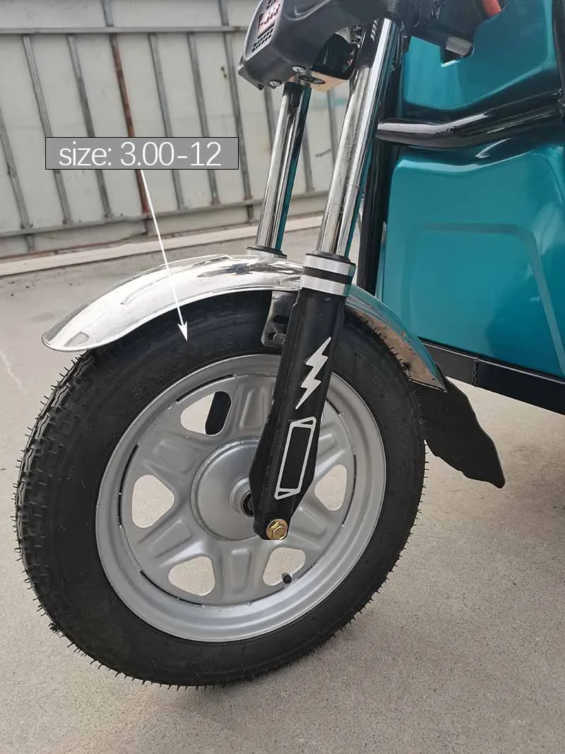 Adult Three Wheel Cargo Best Electric Tricycle Car Trike Tuktuk for Passenger Cargo - detail 14