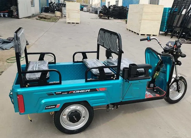 Adult Three Wheel Cargo Best Electric Tricycle Car Trike Tuktuk for Passenger Cargo - detail 3