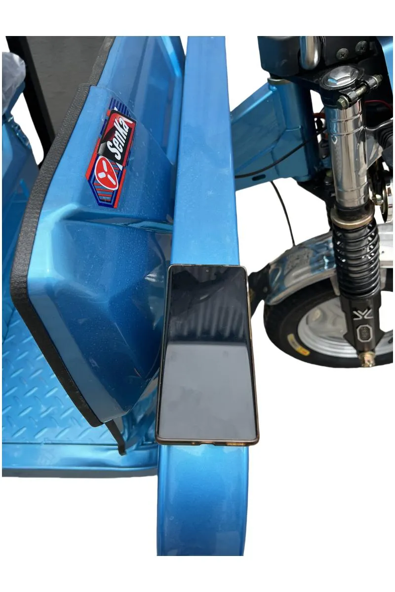 Passenger and Cargo Adult Electric Tricycle Cab Enclosed Closed Cab Driving Cargo - detail 4