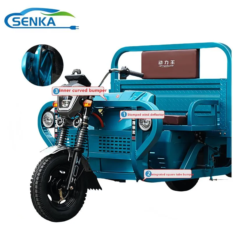 China Supplying Electric Tricycle 2023 Approval New Energy Resources Electric Loader High Quality for Cargo - detail 2